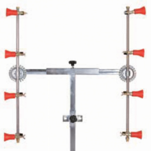 Barra en "T" 4+4 con Pulverizadores Regulares