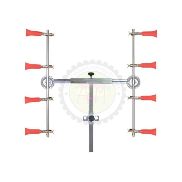 Barra en "T" 4+4 con Pulverizadores Regulables