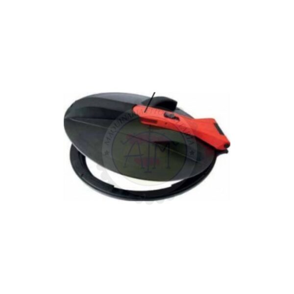 Tapa Abatible Con Bloqueo y Válvula Flotante