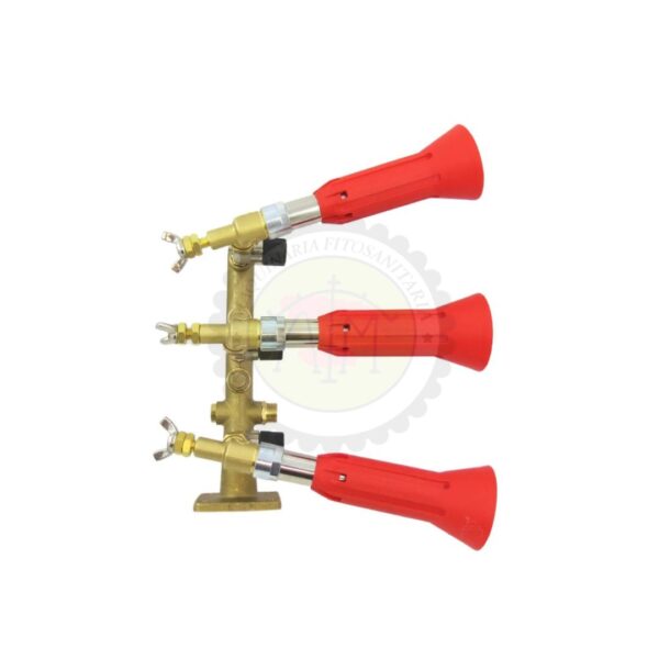 Columna 3 Salidas con Pulverizador Regulable con Módulo Antigota