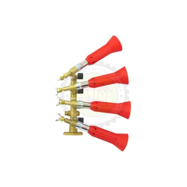 Columna 4 Salidas con Pulverizador Regulable con Módulo Antigota